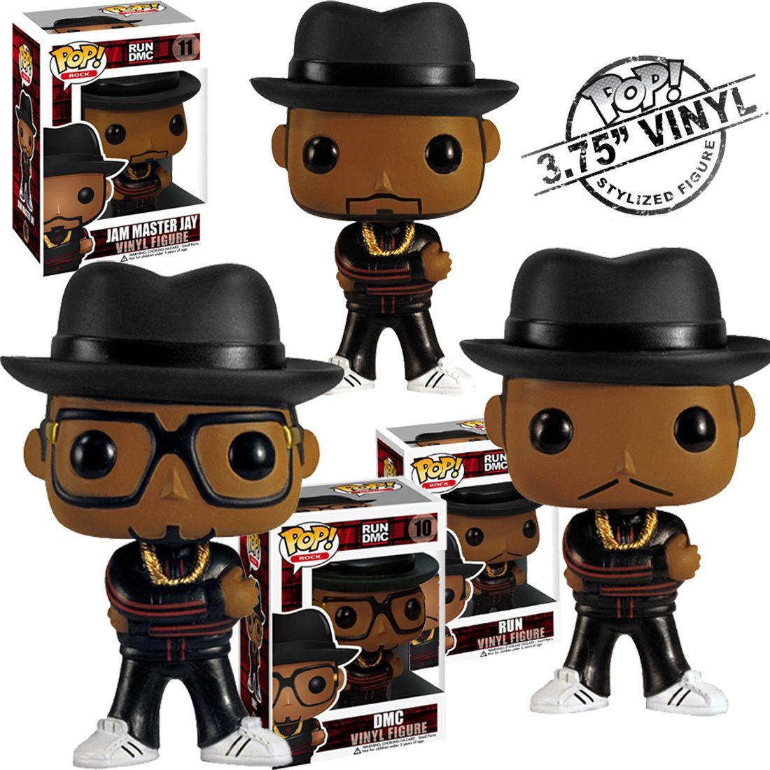 FUNKO オンライン POP! ROCKS: Run-DMC- DMC Funko POP! Rocks Run DMC