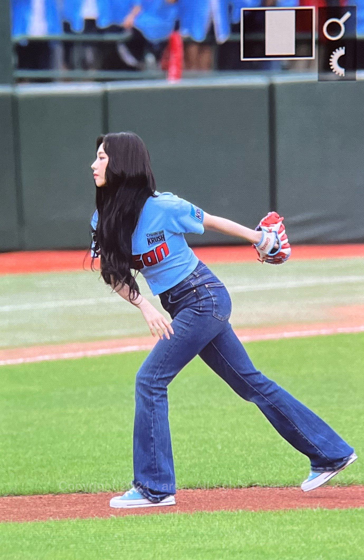 aespa Karina BASEBALL UNIFORM カリナ ユニフォーム aespa「カリナ