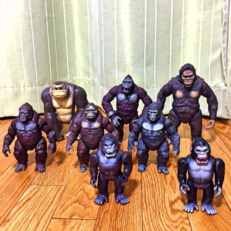 イワクラ製 ブルマァク伝説 ジャイアントゴリラ ソフビ フィギュア