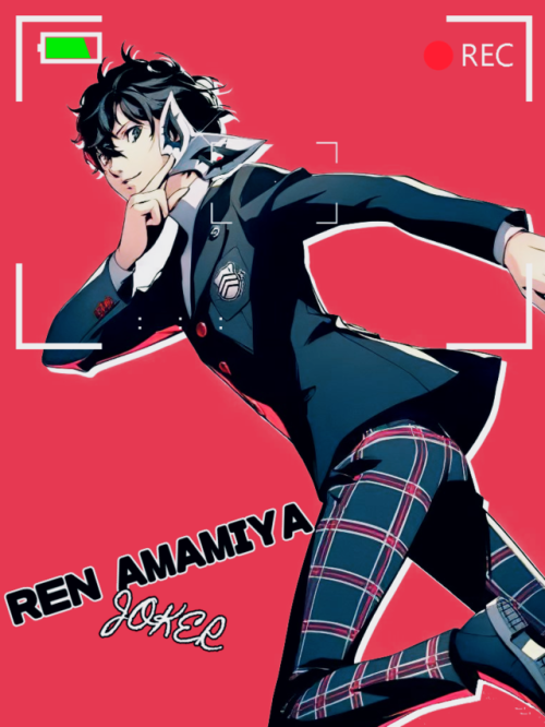 ペルソナ5 スーパーグルーピーズ 雨宮蓮 主人公 ジョーカー 財布 長