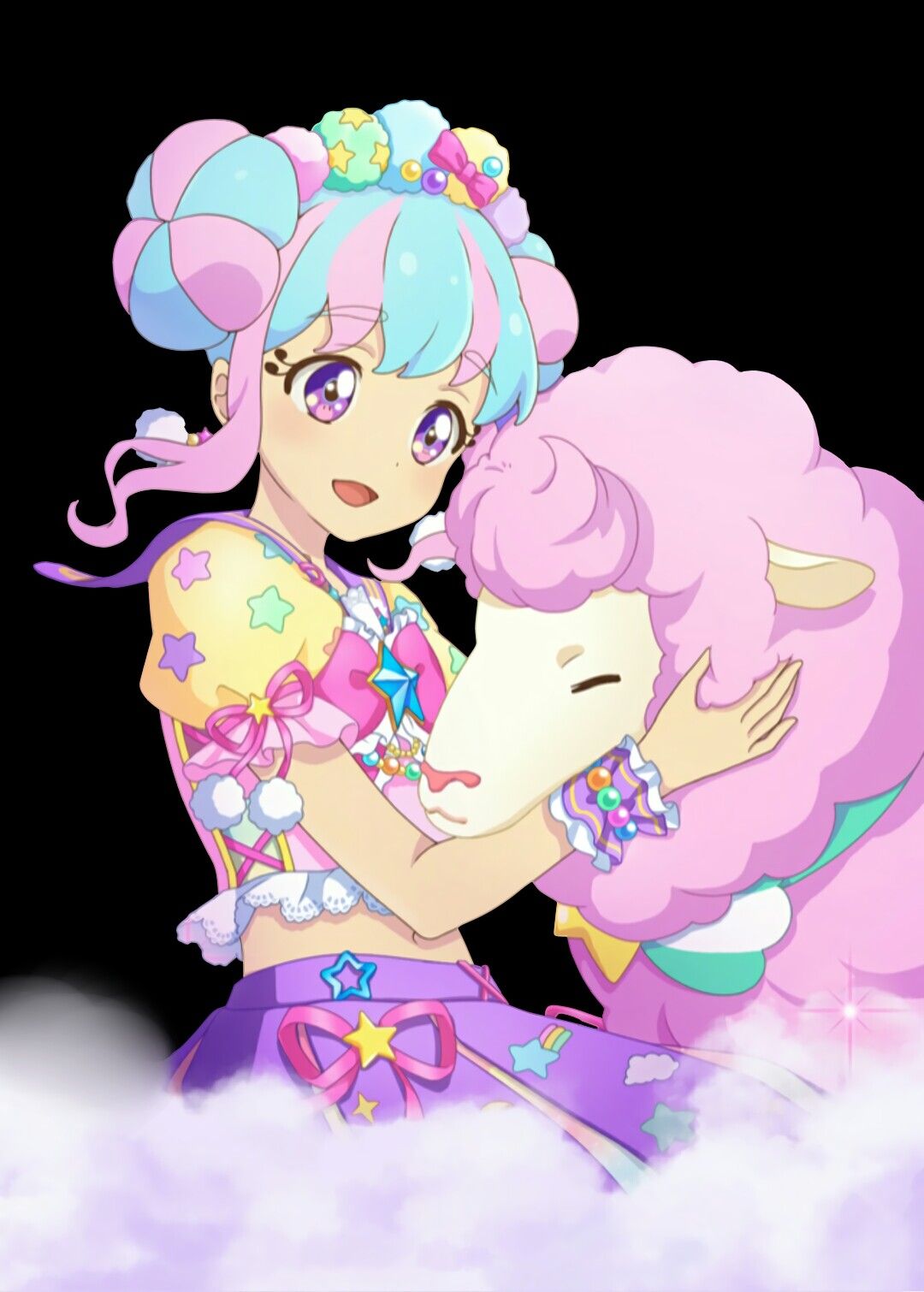 アイカツスターズ！ アニON マグバッジ 花園きらら アイカツ 花園