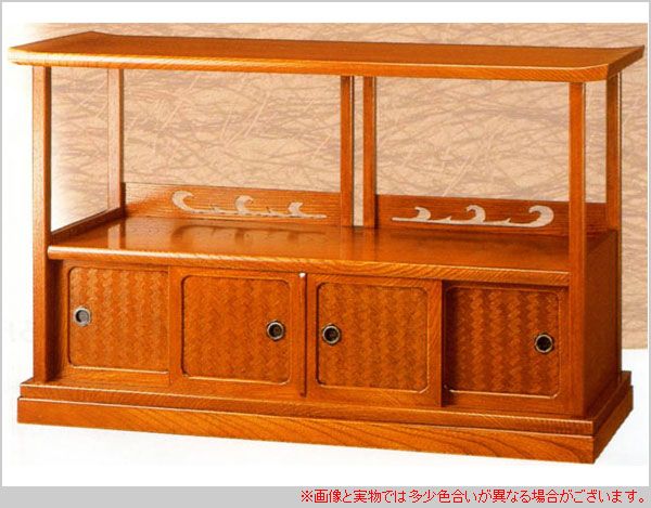 1083 アンティーク 前欅の収納棚 引き出し 陳列台 展示台 置床 レトロ