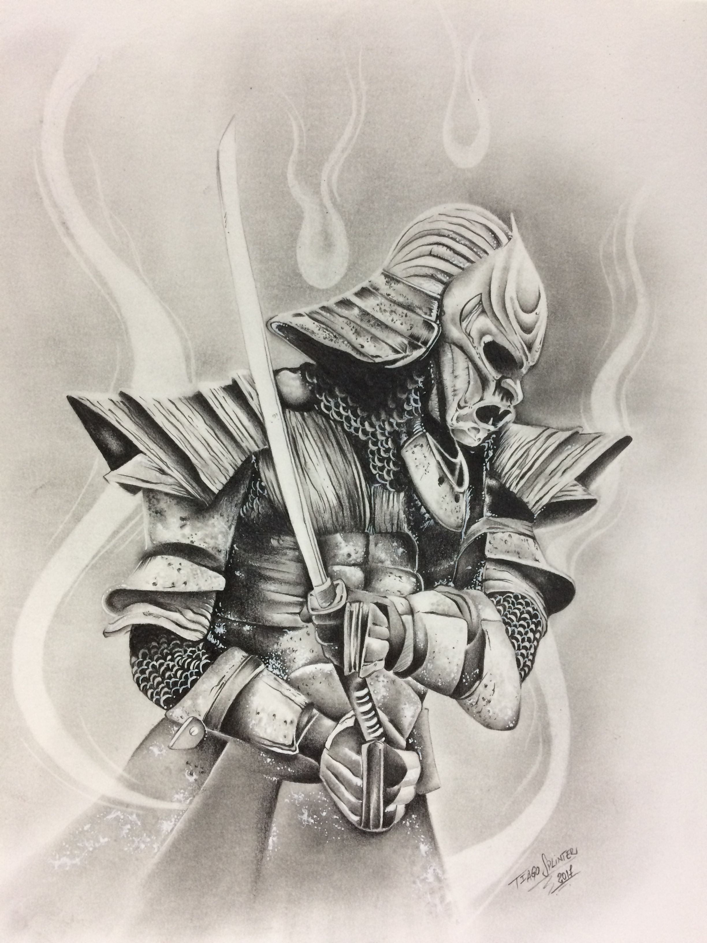 AKa7062 英一蝶 肉筆 掛軸 武士 武者 侍 AKa7062英一蝶肉筆掛軸武士武者侍