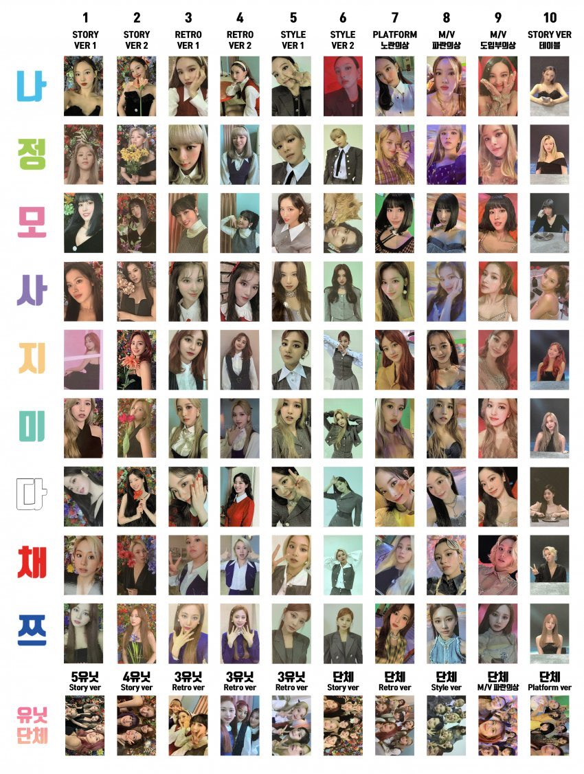 7 件の「twice トレカ 一覧」のアイデアを今すぐ保存 | ツゥイ、twice