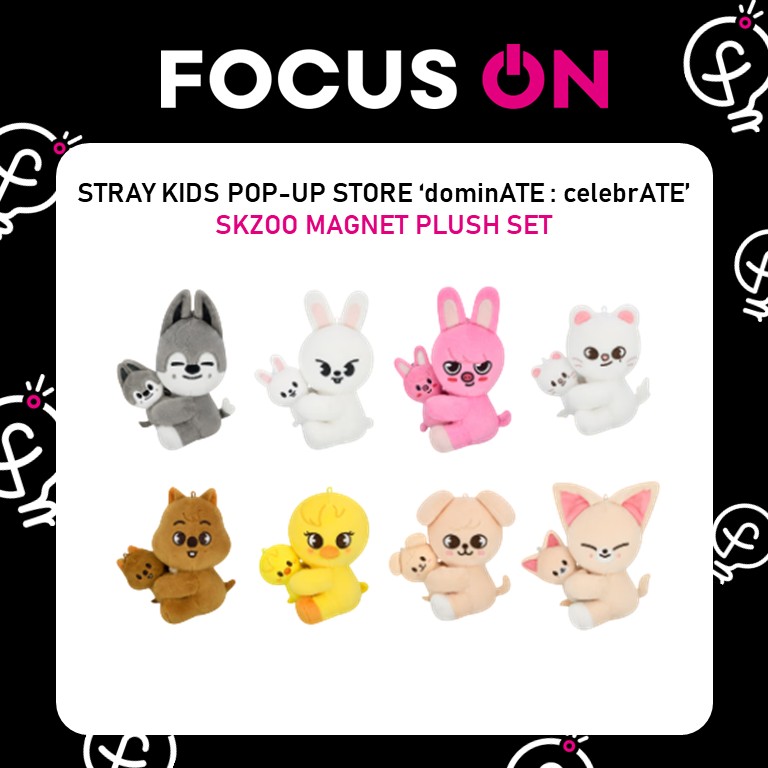 Stray Kids アンコン POPUP SKZOO マグネット ぬい コンプ Stray Kids