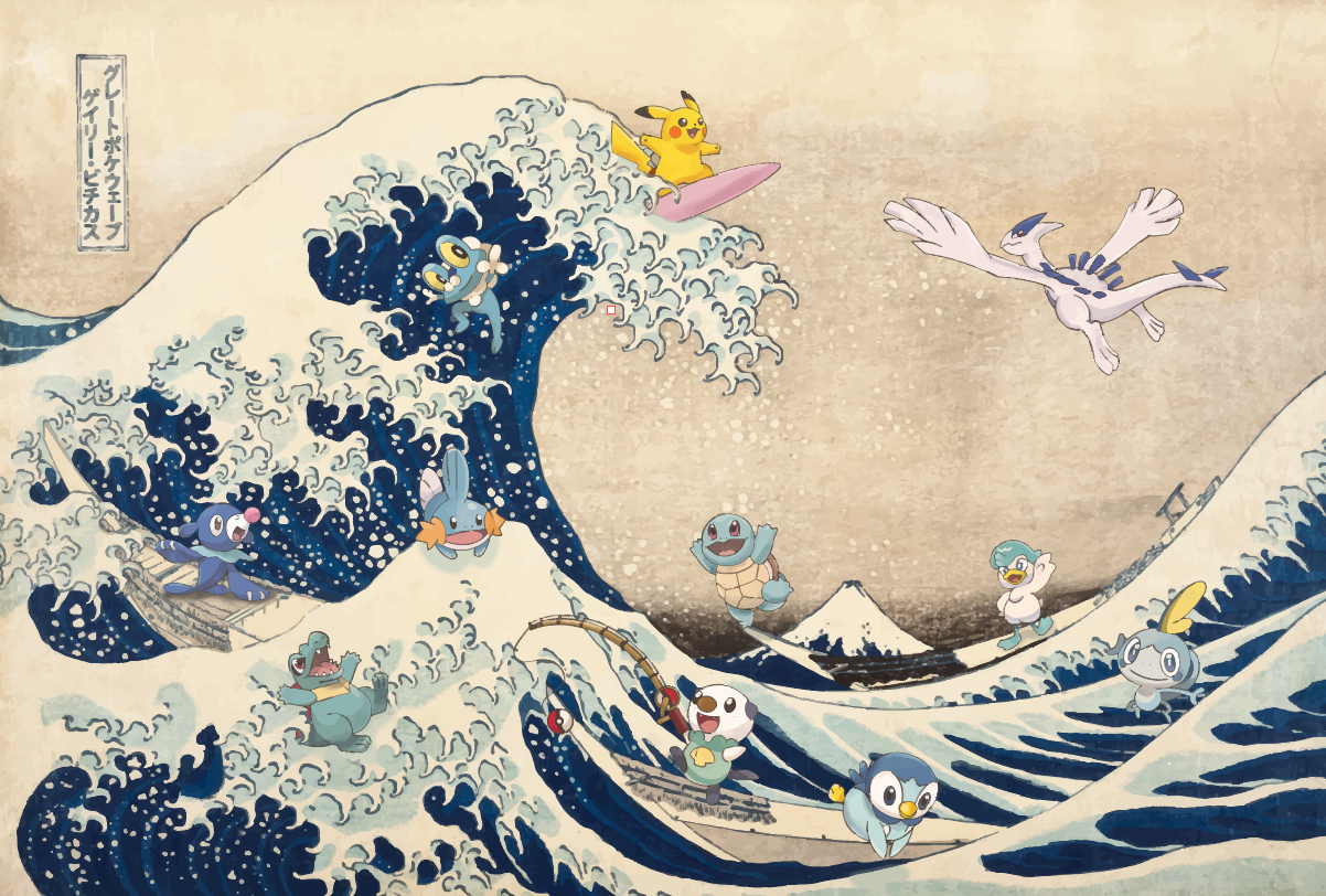 GREAT WAVE PIKACHU & FRIENDS 2種セット×3