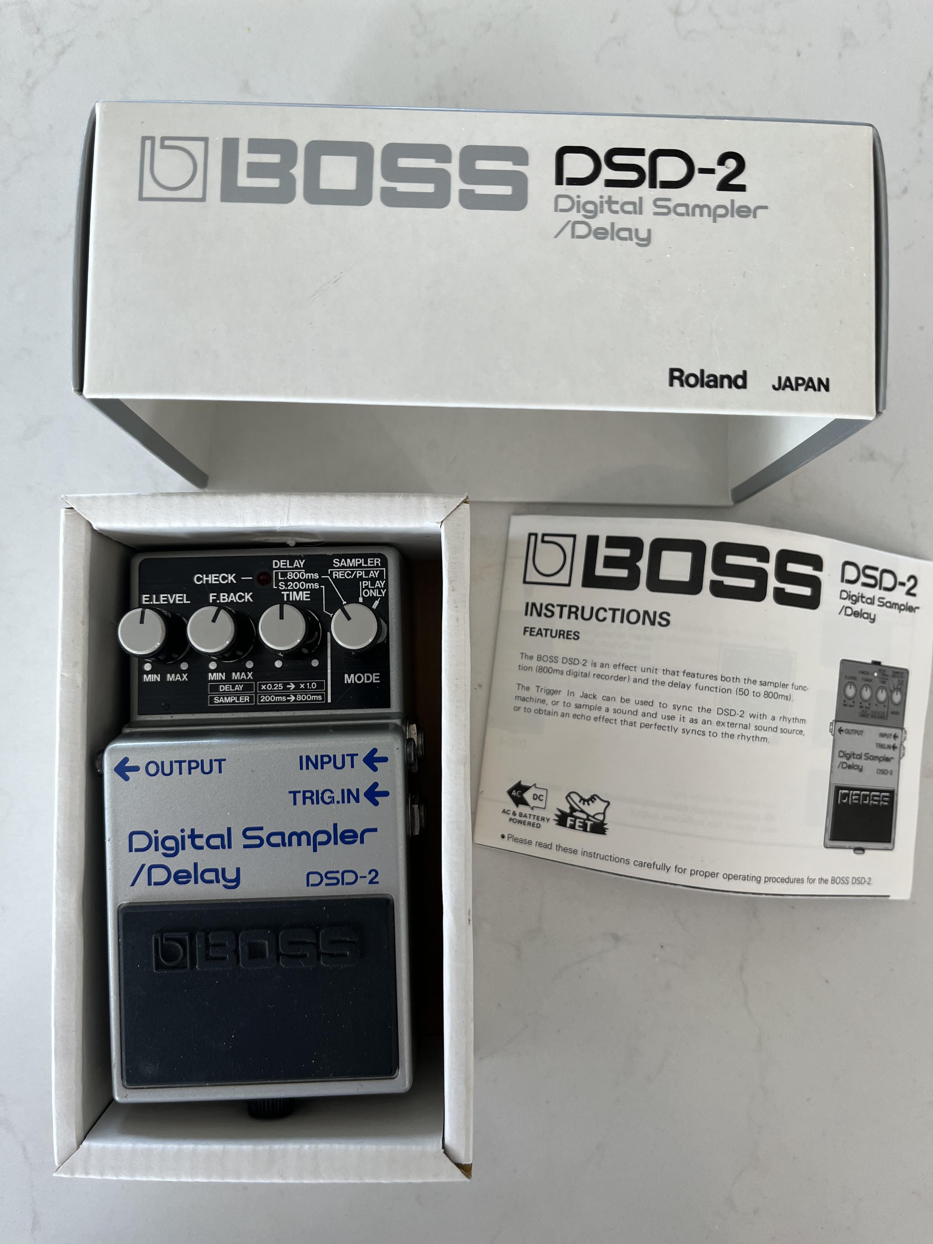 BOSS DSD-2 DIGITAL SAMPLER ディレイ 日本製 BOSS Digital Sampler