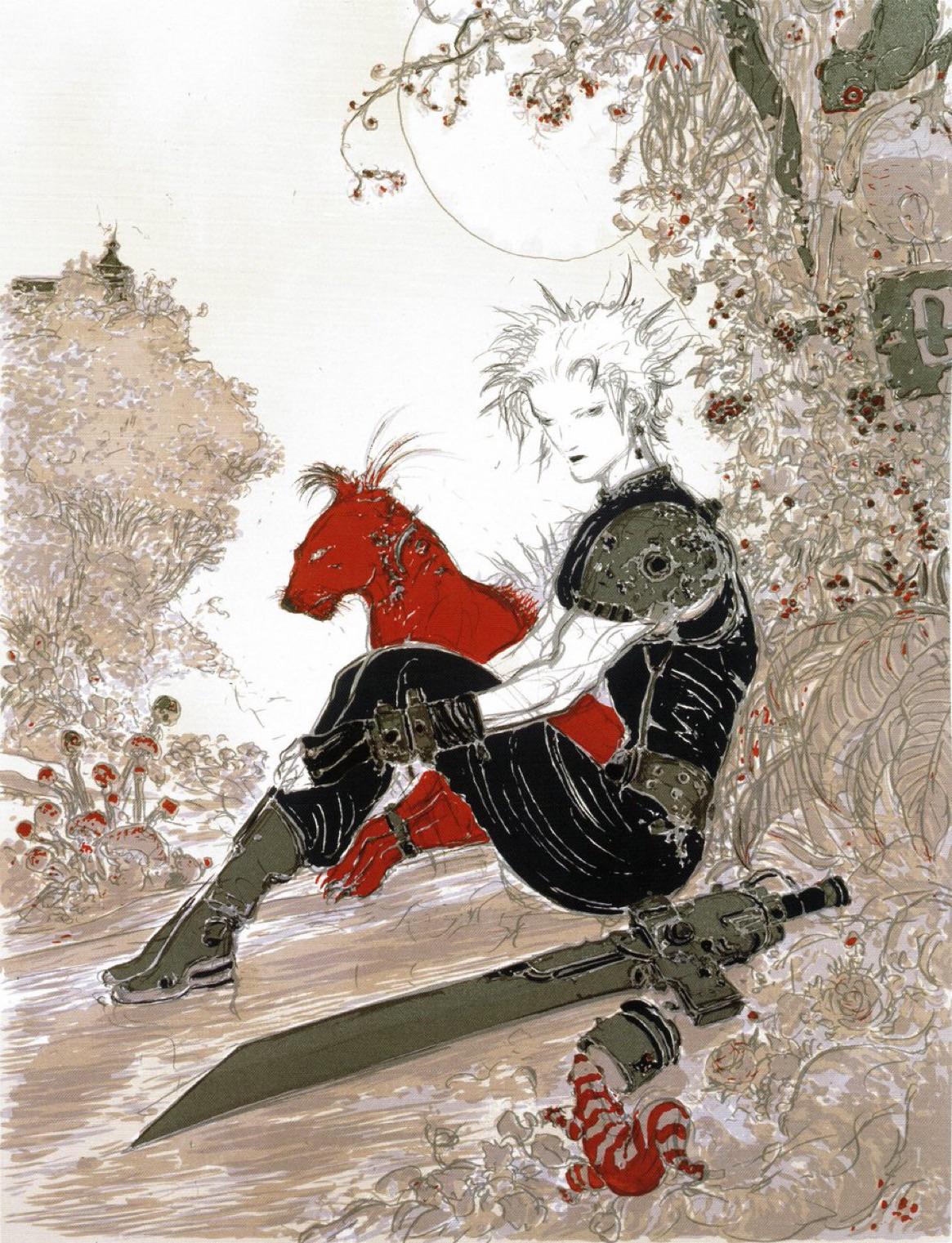 ファイナルファンタジー7 A−4クリアファイル クラウド＆エアリス