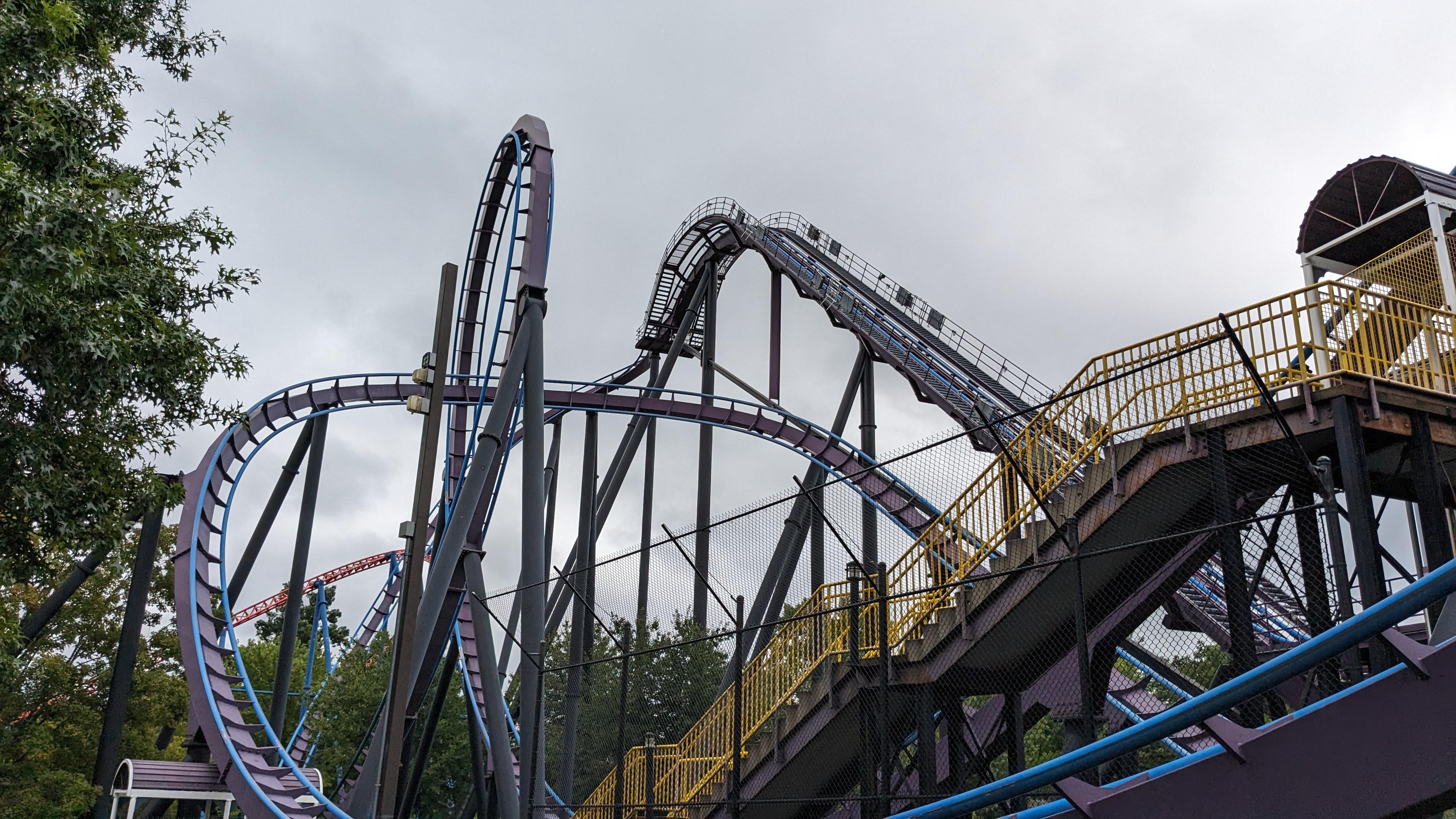 Batman The Dark Knight, Six Flags New England] What was your first