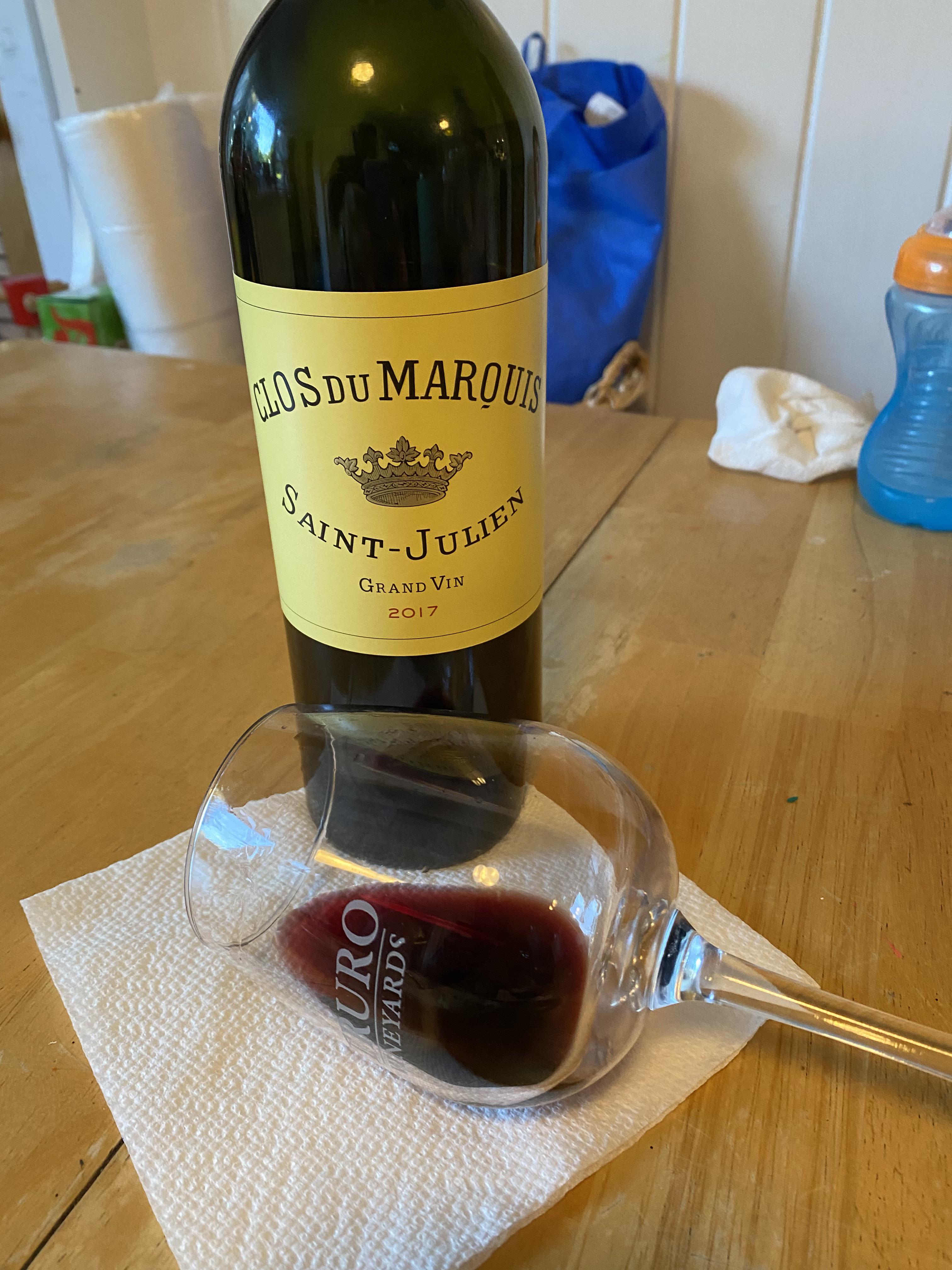 2017 Clos du Marquis : r/wine