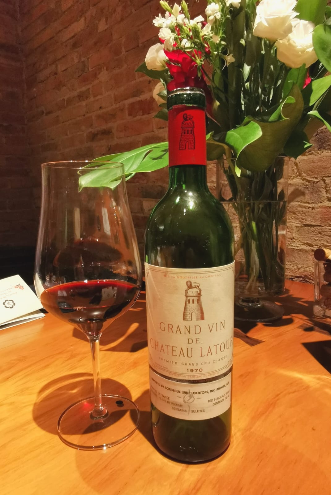 1970 Chateau Latour - a humbling experience : r/wine