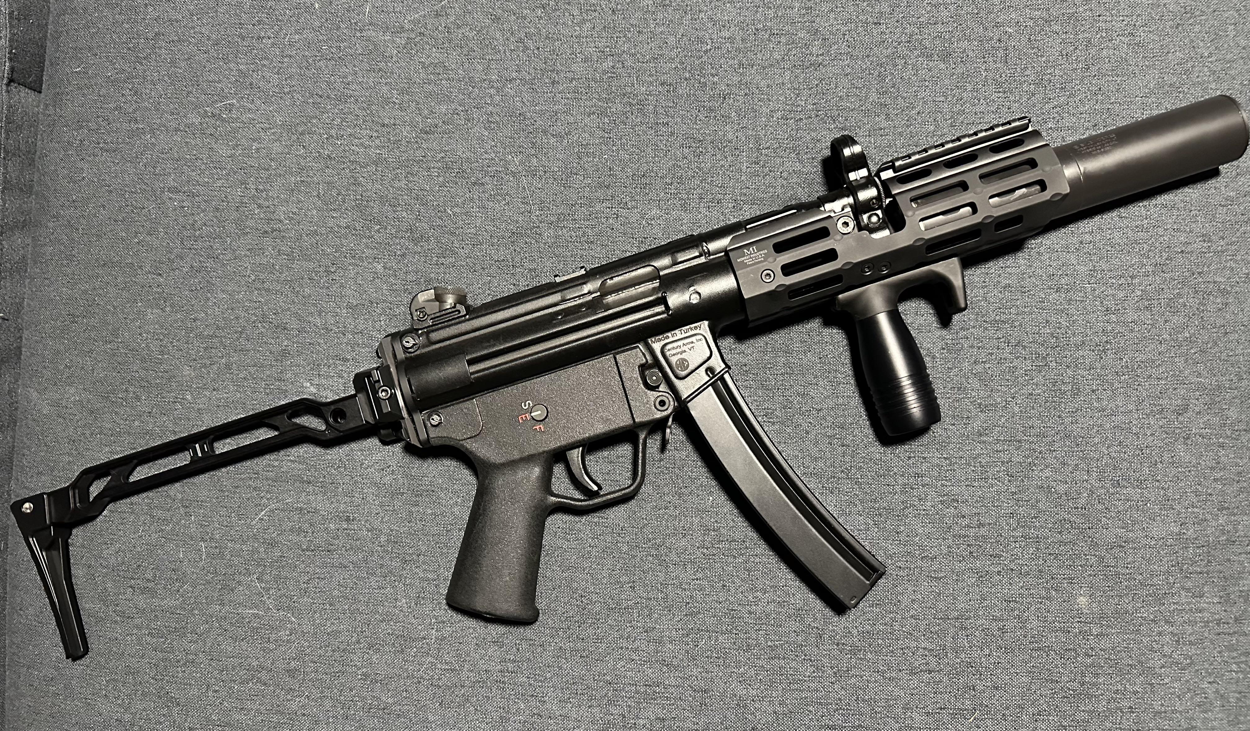 新しいMI MP5Kサプレッサーハンドガード。 : r/MP5