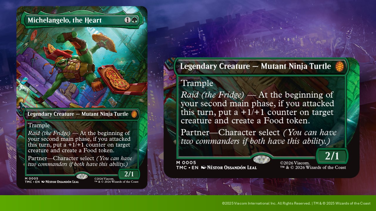 今日のTMNT x Magic the Gatheringカード全部公開されたね : r/TMNT