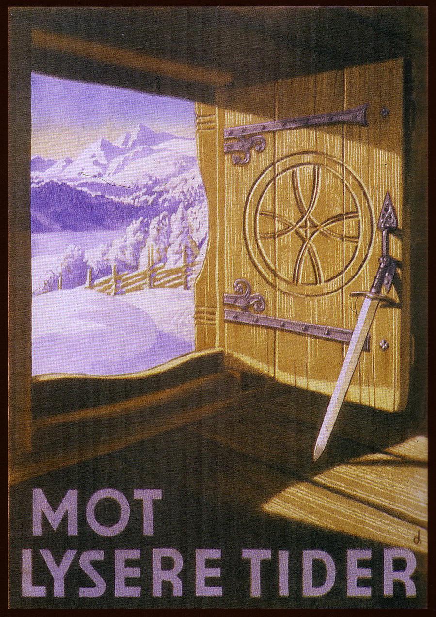 Against brighter times. The propaganda art of Harald Damsleth