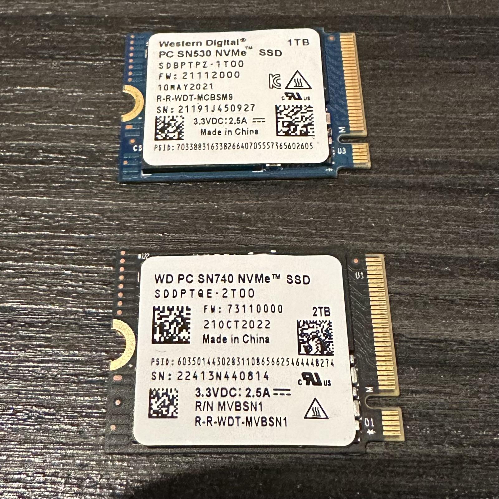 2TB 2230 WD SN740 - $207 shipped - Black Friday AliExpress : r