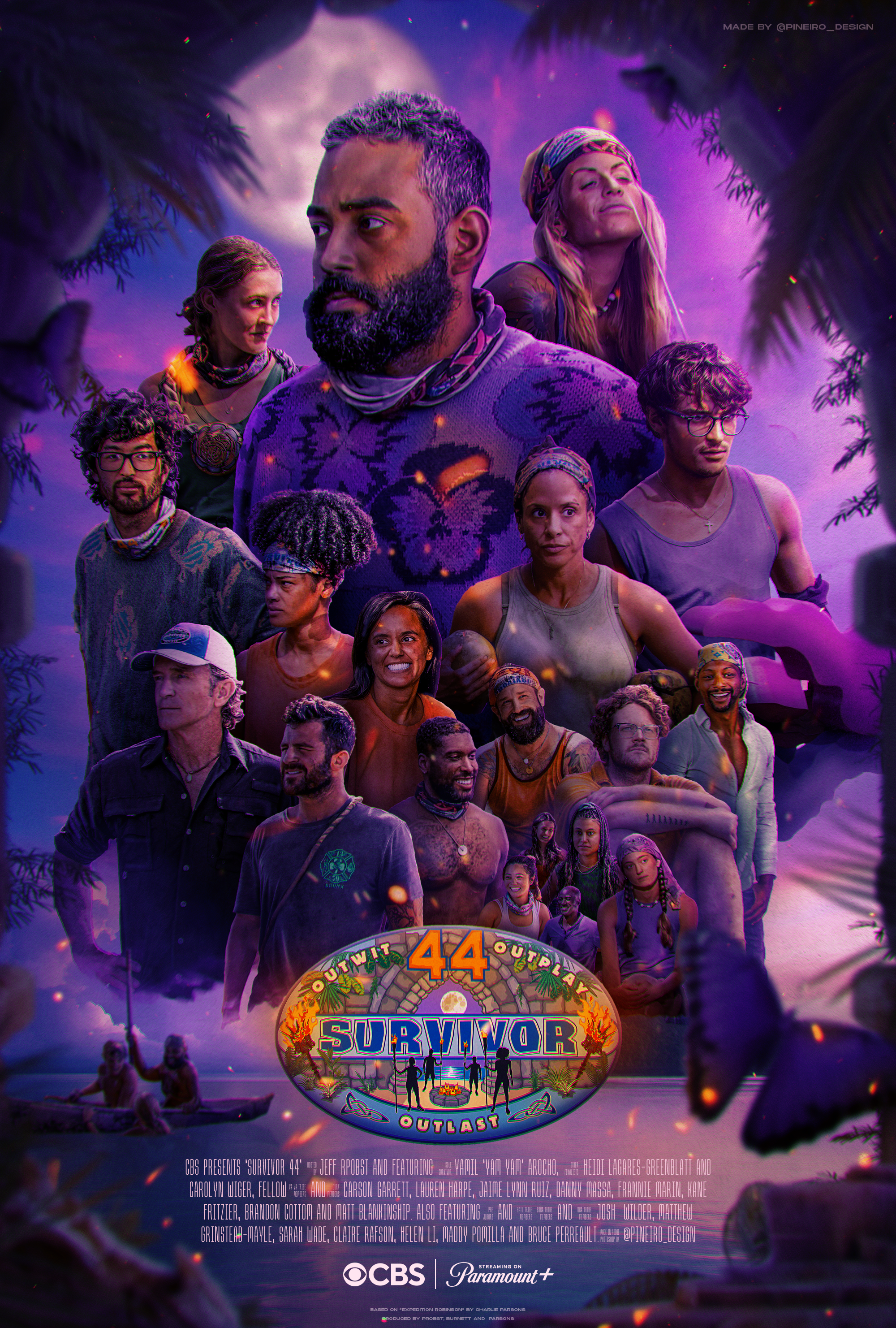 I made a Survivor 44 poster : r/survivor
