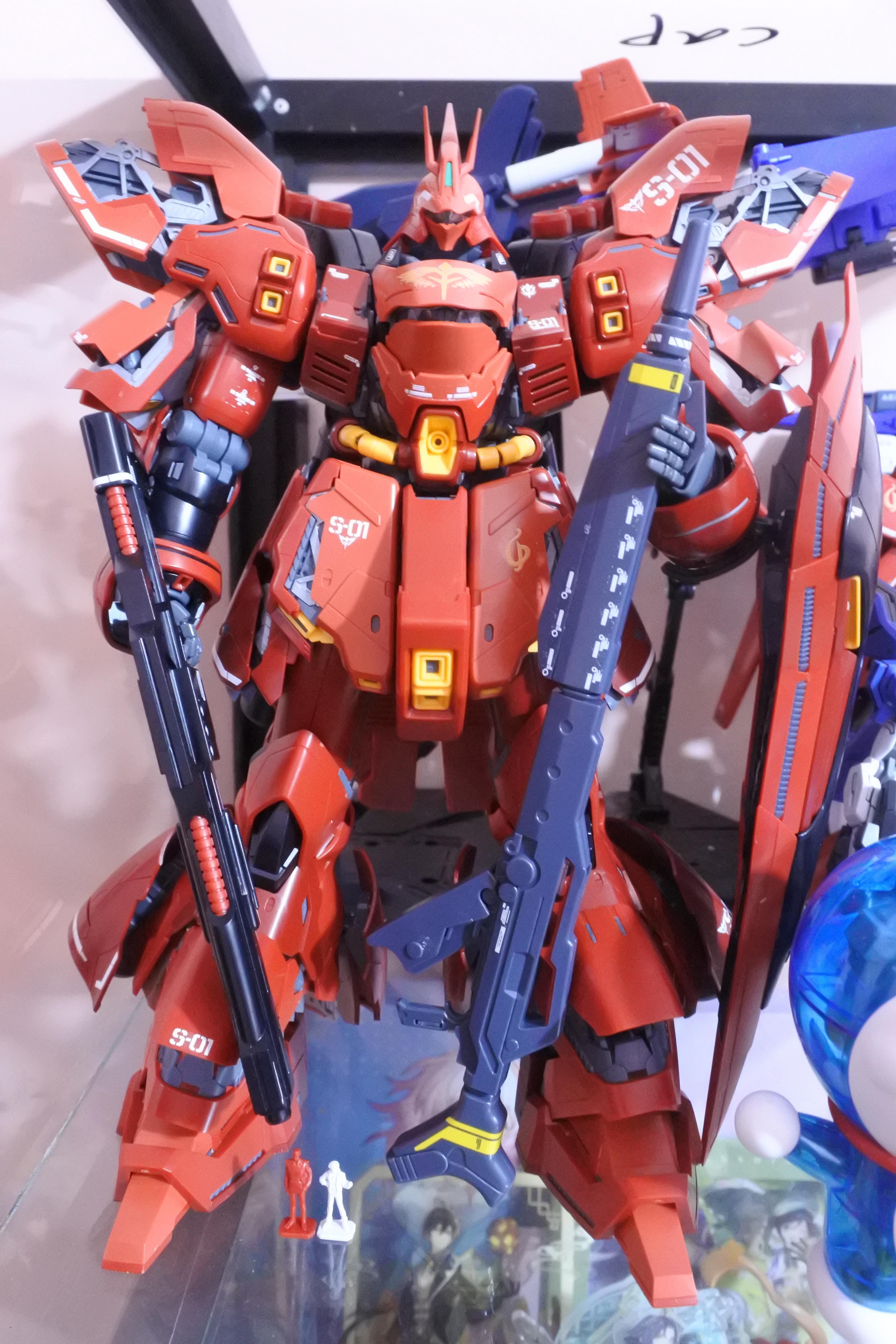 MG サザビー & Vガンダム セット