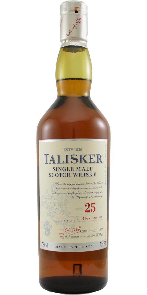 Review #63: Talisker 25 year old. 2017 bottling. 45.8% ABV : r/Scotch