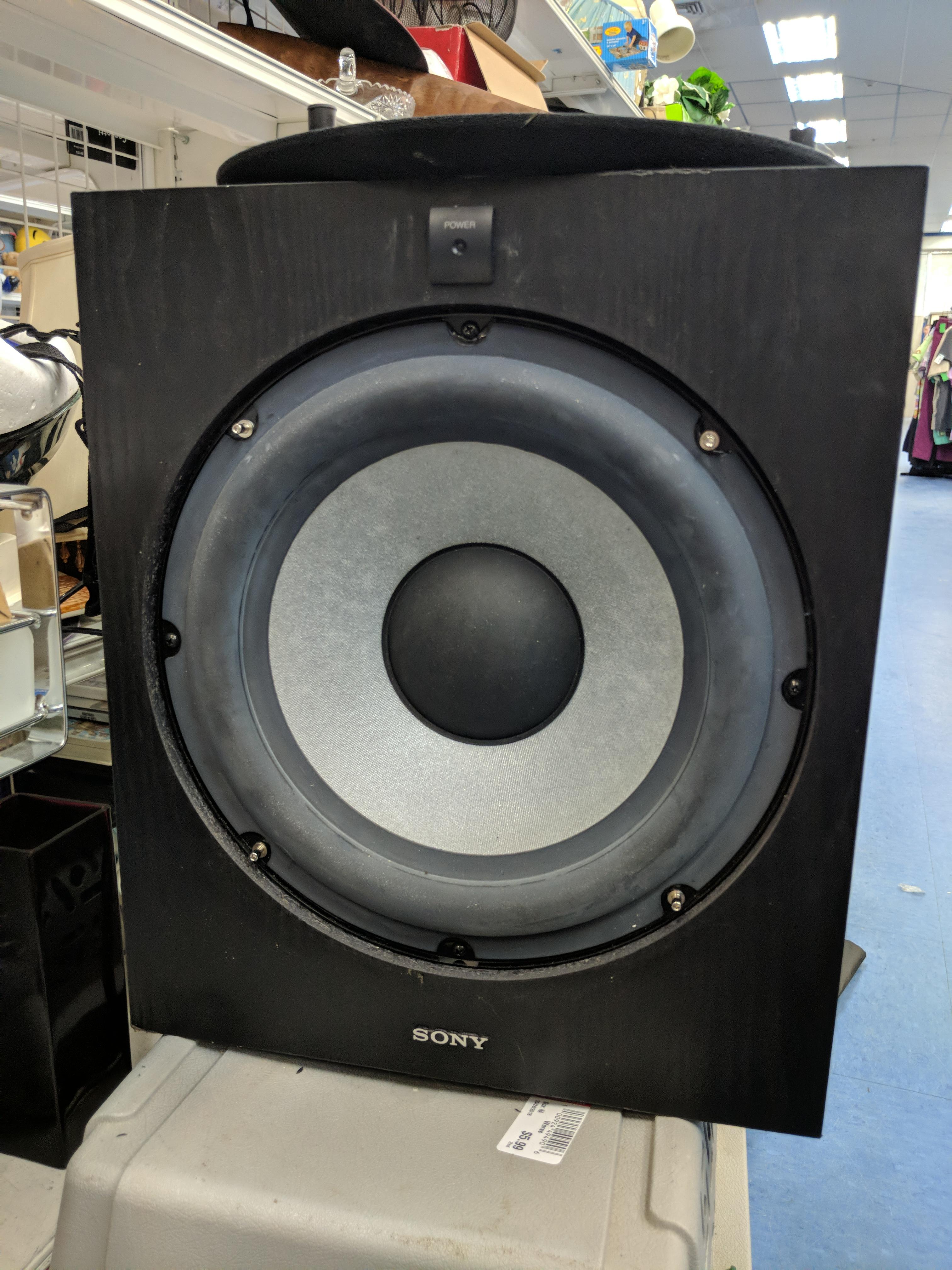 ② T サブウーファー SONY SA-W3000 30cmウーファー 良品】SONY サブ