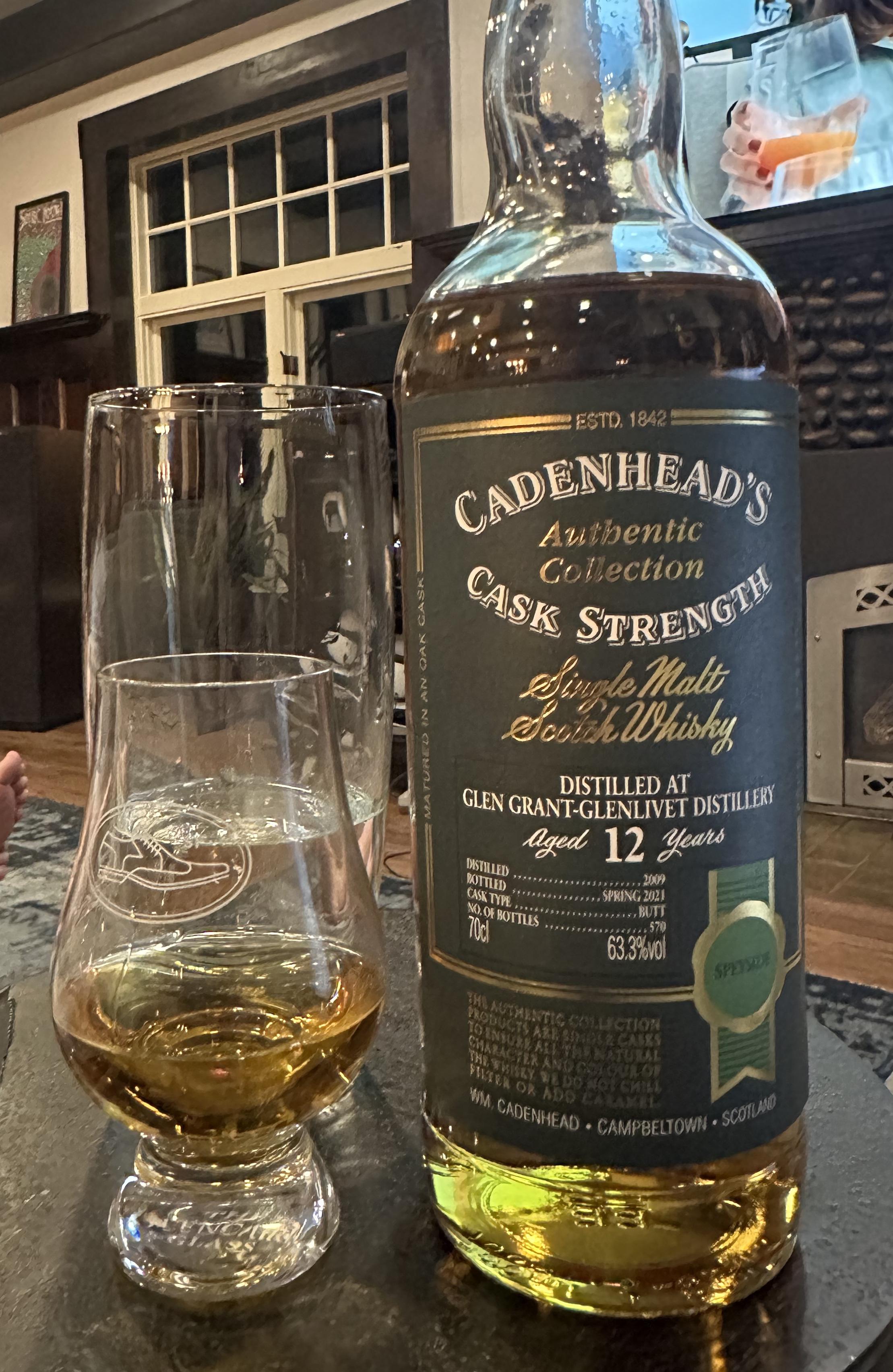 CADENHEAD's Fettercairn 24年 カスクストレングス盃酒販