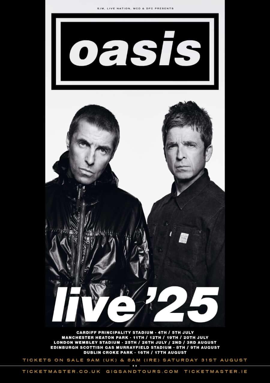 oasis live'25 東京ドーム 10/25 ポスター ポスター（Half Face / Tour