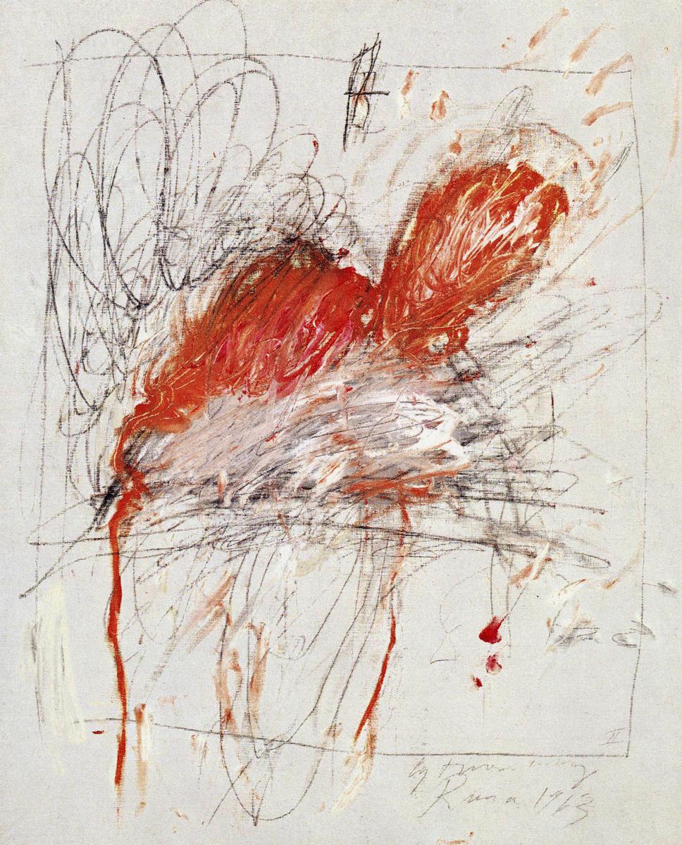 Cy Twombly - Leda and the Swan (1963) : r/museum