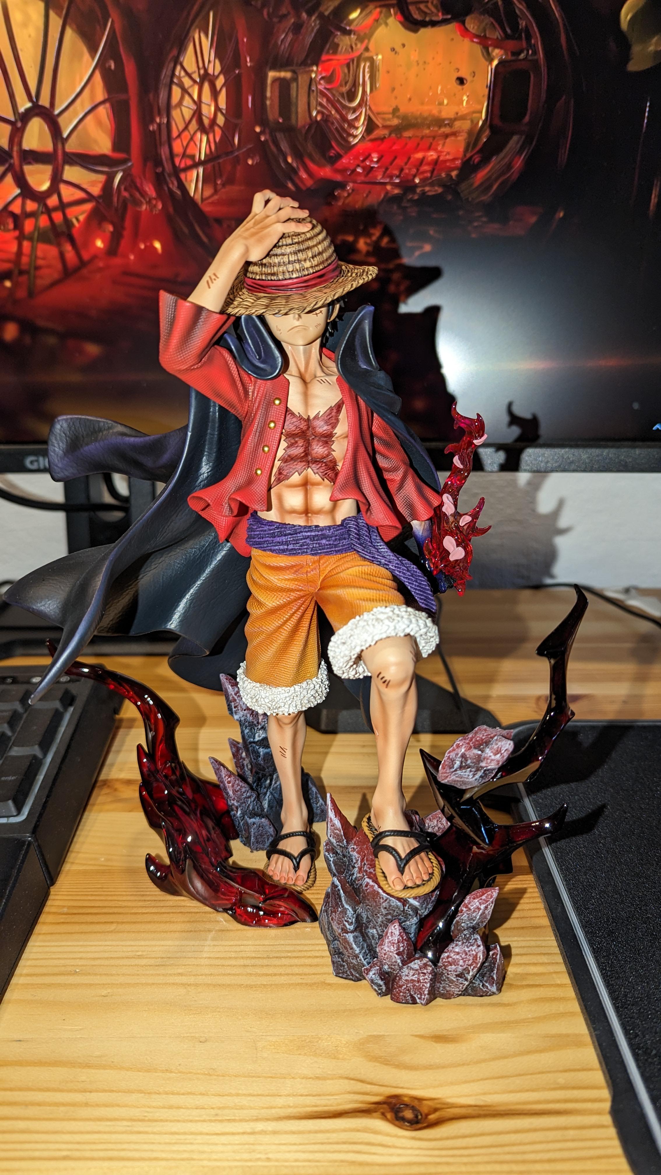 ワンピース LX-STUDIO 四皇 ルフィ フィギュア 販売 中 LX STUDIO 四