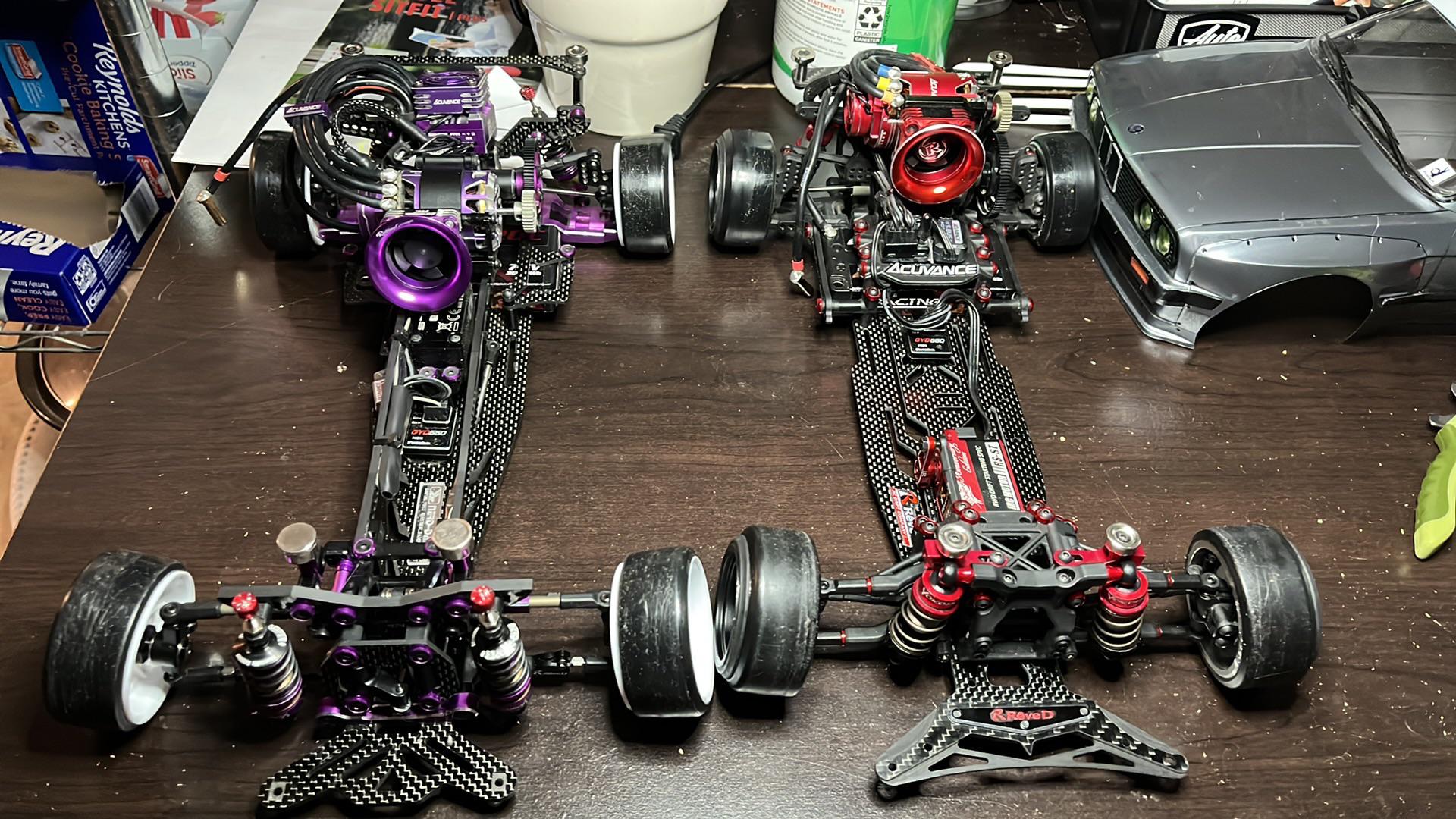 reve D RDX 完成品 シャーシ オプション+タイヤホイール付き reve D