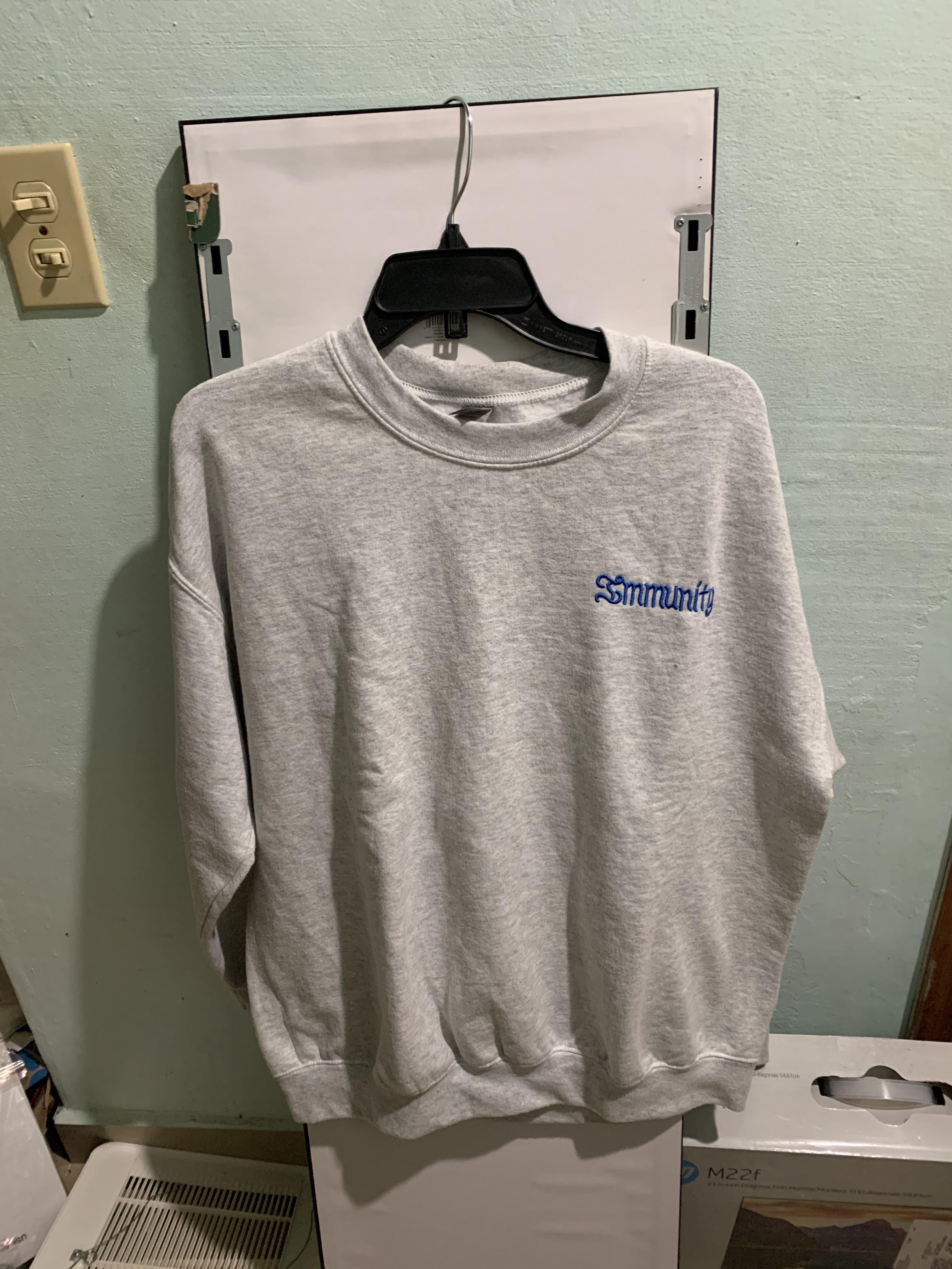 clairo クレイロ Immunity M グレー スウェット clairo クレイロ