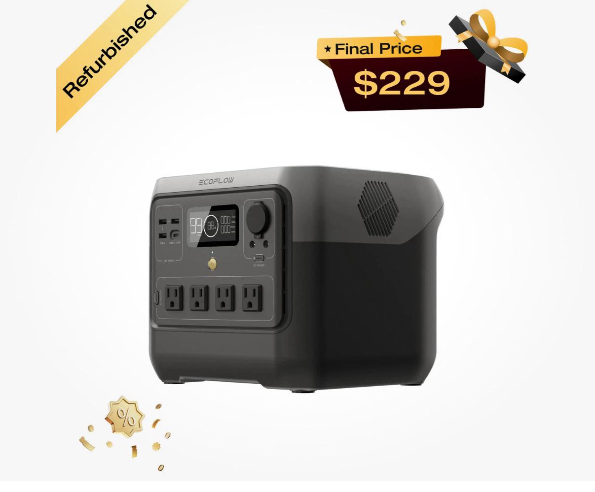 Refurbished River 2 Pro no longer available? : r/Ecoflow_community