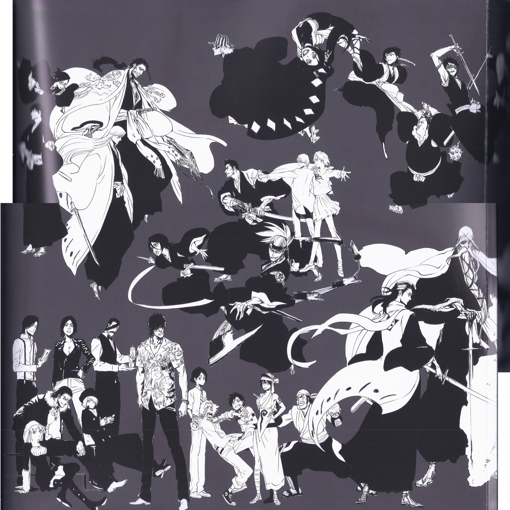 BLEACH EX. 公式図録 最新 THE BLACK BROCHURE BLEACH EX. 公式図録