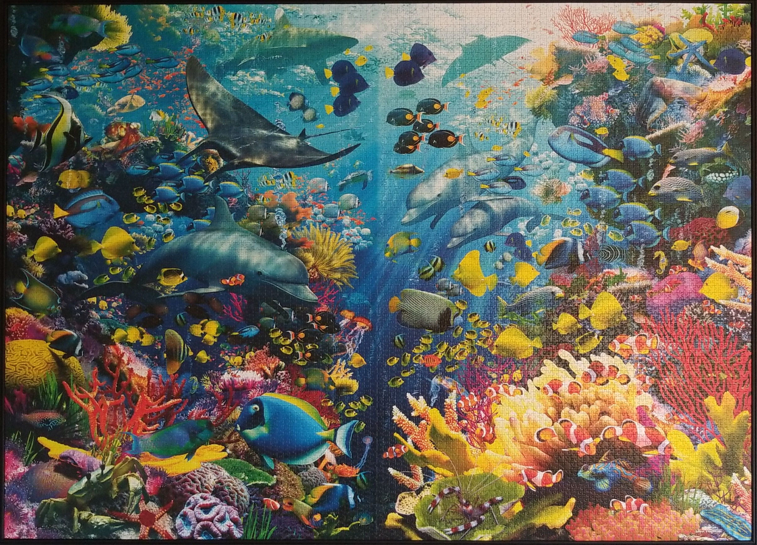 ジグソーパズル9000ピース 水中パラダイス Ravensburger Underwater