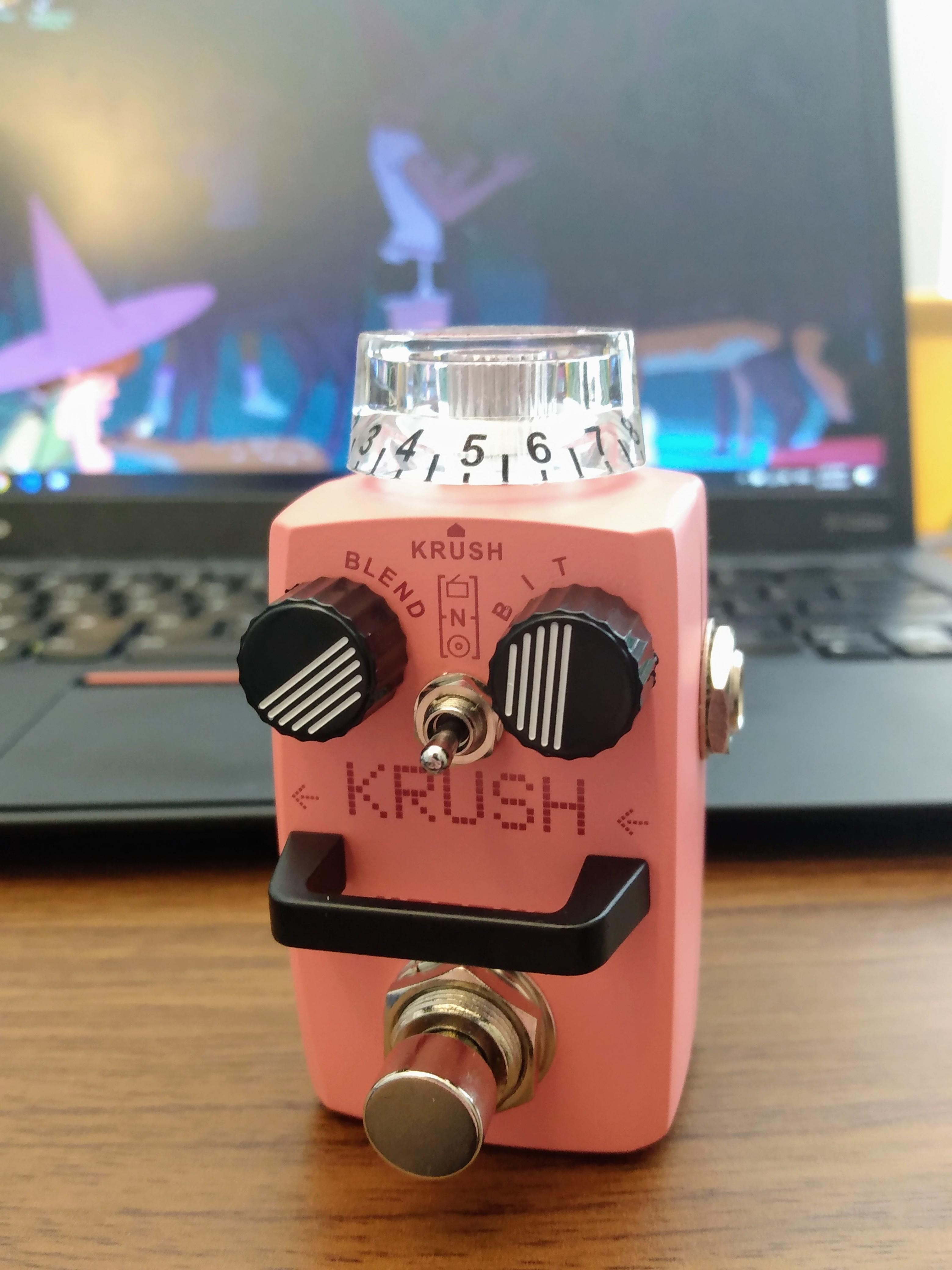 NPD! Hotone Krush Bitcrusher.Takes a while to figure out a good
