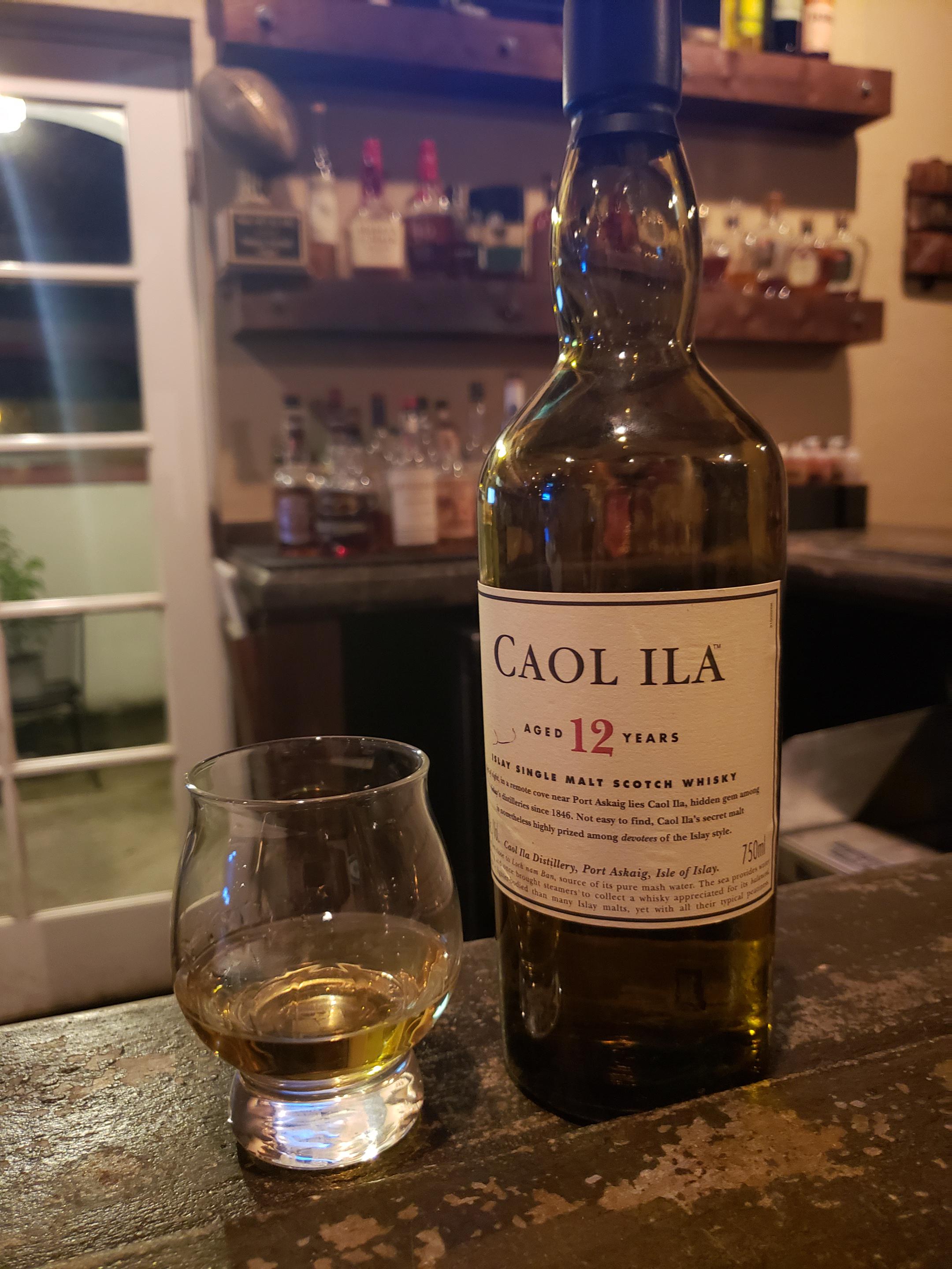Caol Ila 12 is a lighter Laphroaig 10 in all aspects. Makes it