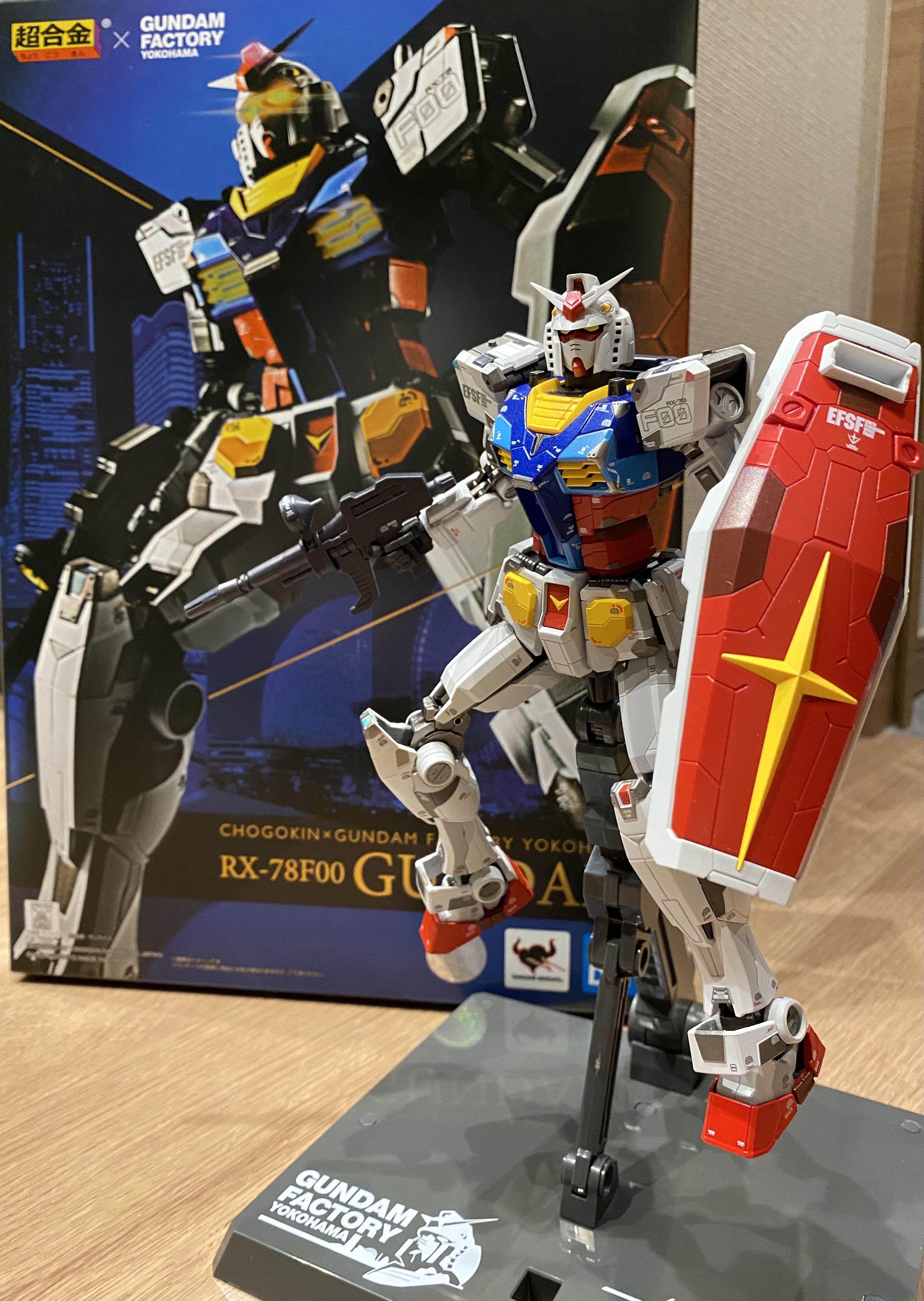 超合金×GUNDAM FACTORY YOKOHAMA DX超合金 RX-78F00 GUNDAM | 魂ウェブ