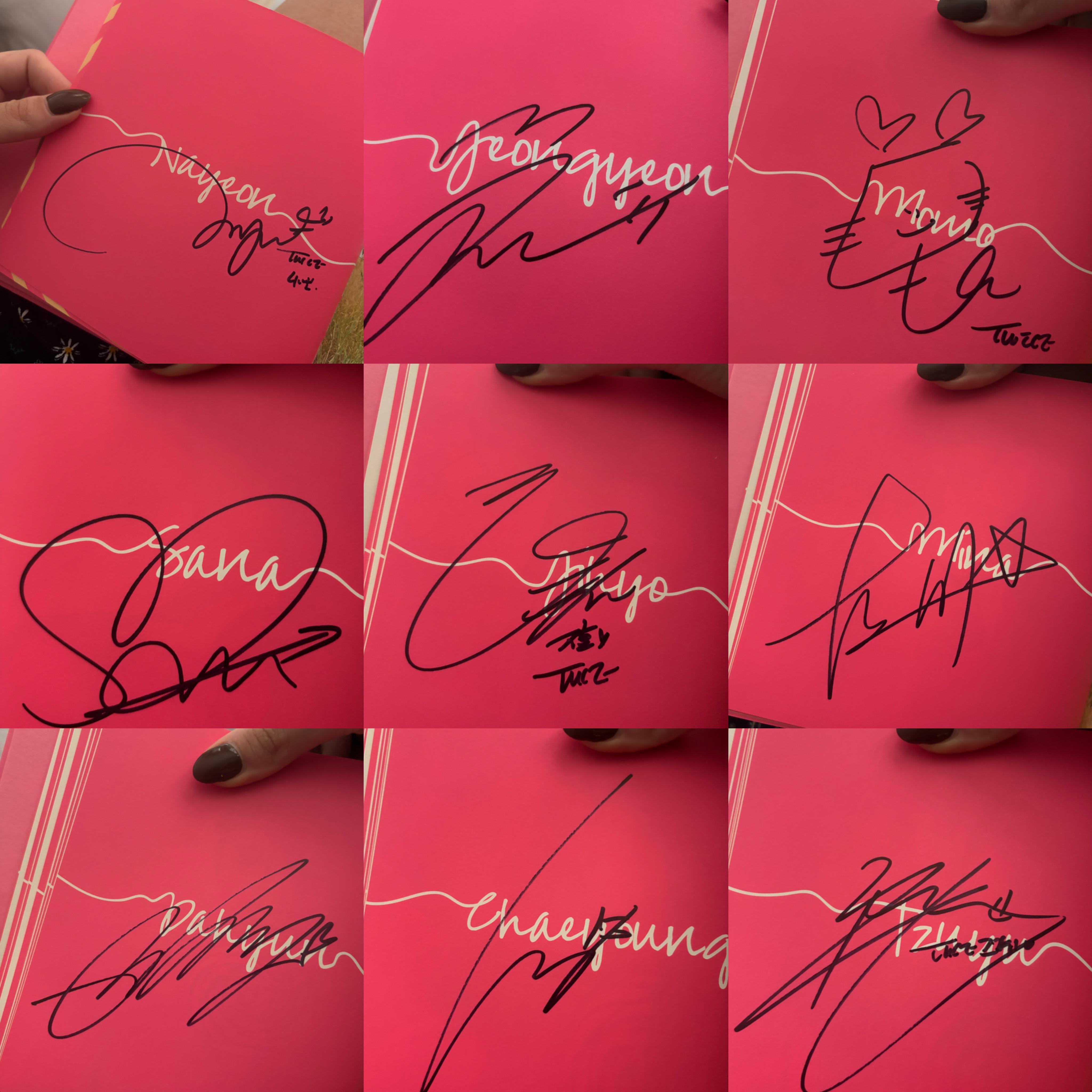 help) real twice signatures? : r/twice