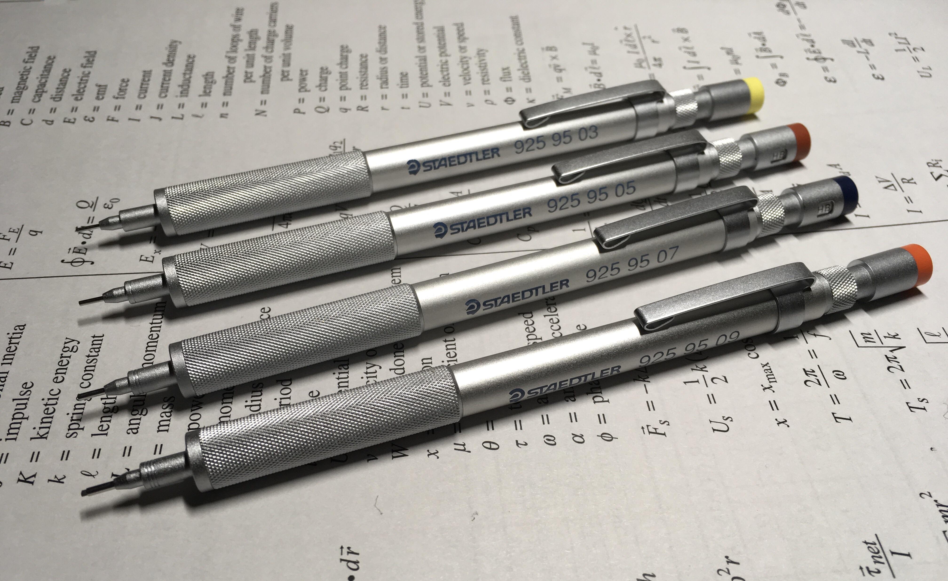 Vintage Staedtler 925 95 Regulator Review : r/mechanicalpencils