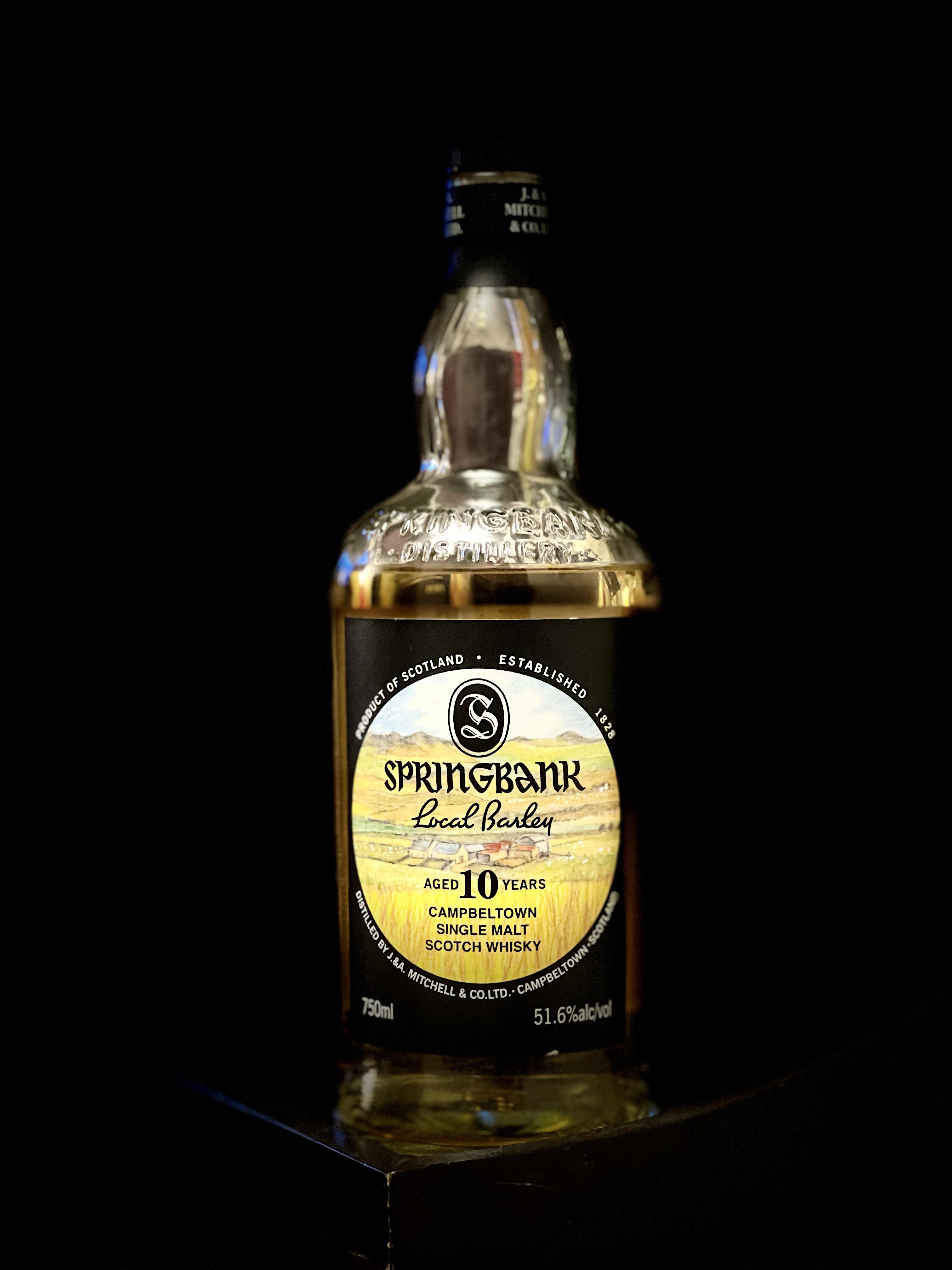 レビュー #42：スプリングバンク ローカルバーレイ 2022 51.6% : r/Scotch