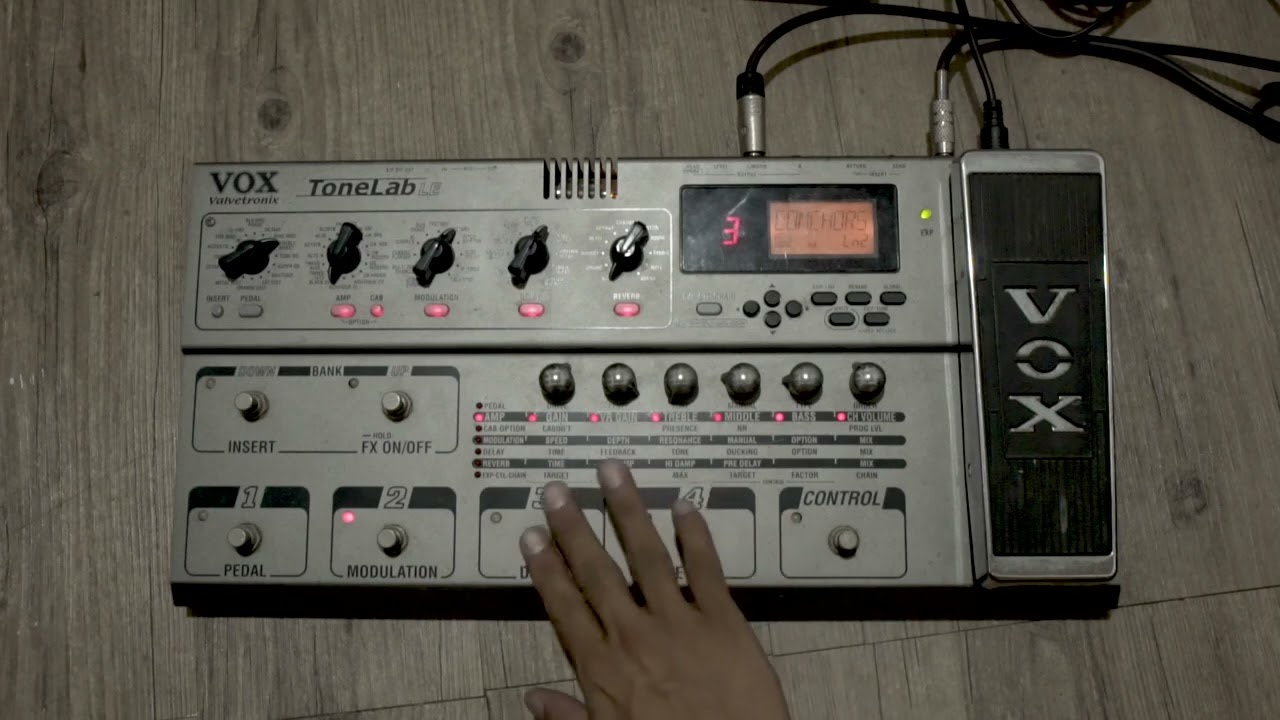 ギター VOX ToneLab LE Vox Tonelab LE Guitar Multi Effects Sound