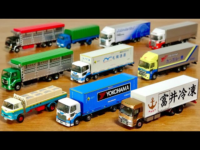 トラックコレクション イズズギガハイルーフ自作エアロ付き はたらく