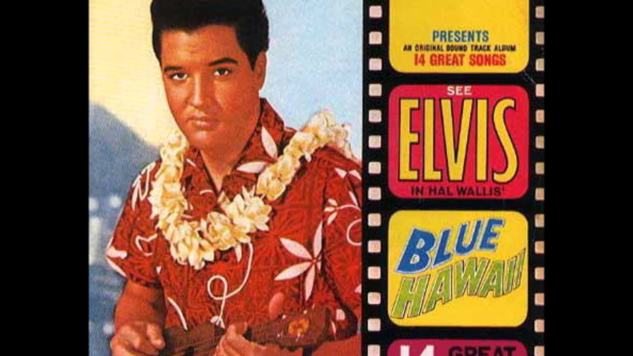 ELVIS エルヴィス プレスリー ブルー ハワイ ポスター Amazon.co.jp