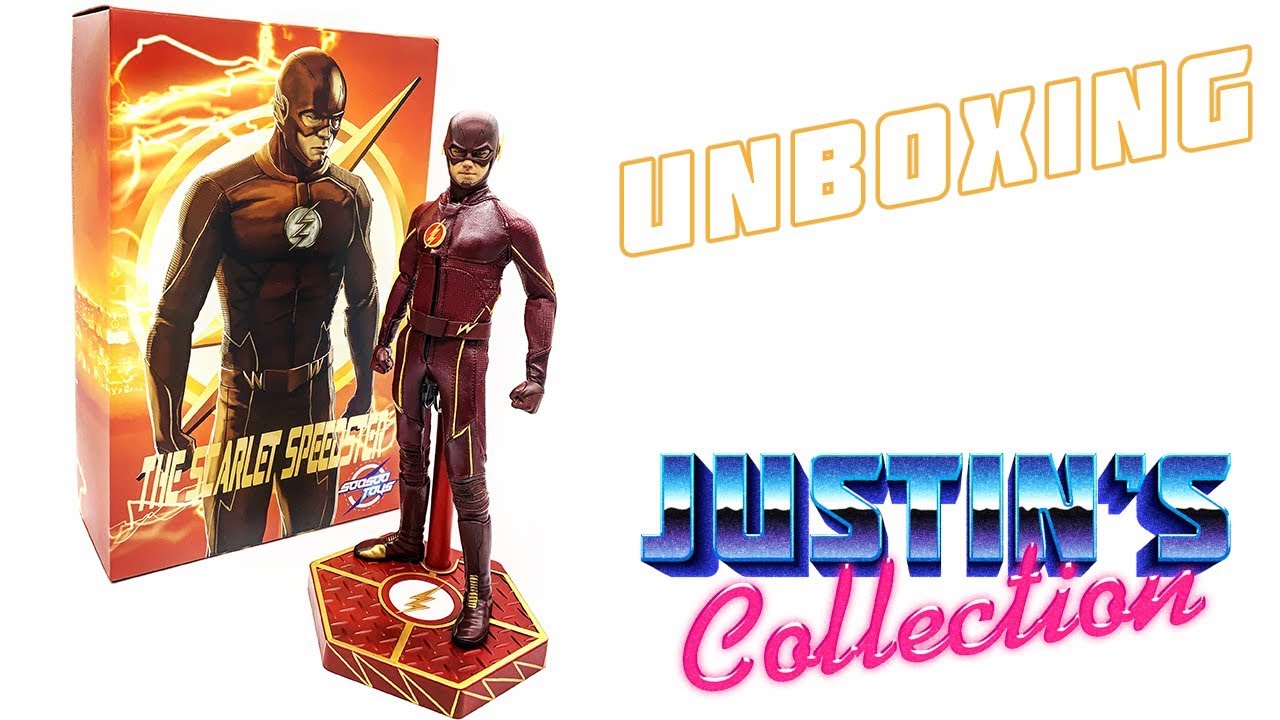 SooSoo Toys Scarlet Speedster Unboxing - CW Flash 1/6 Scale Figure