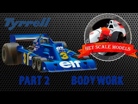 Tyrrell P34 Six Wheeler 1976 Japan GP by Tamiya in 1/20 #2 - YouTube