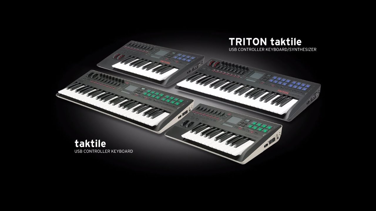 TRITON taktile - USB CONTROLLER KEYBOARD/SYNTHESIZER | KORG (USA)