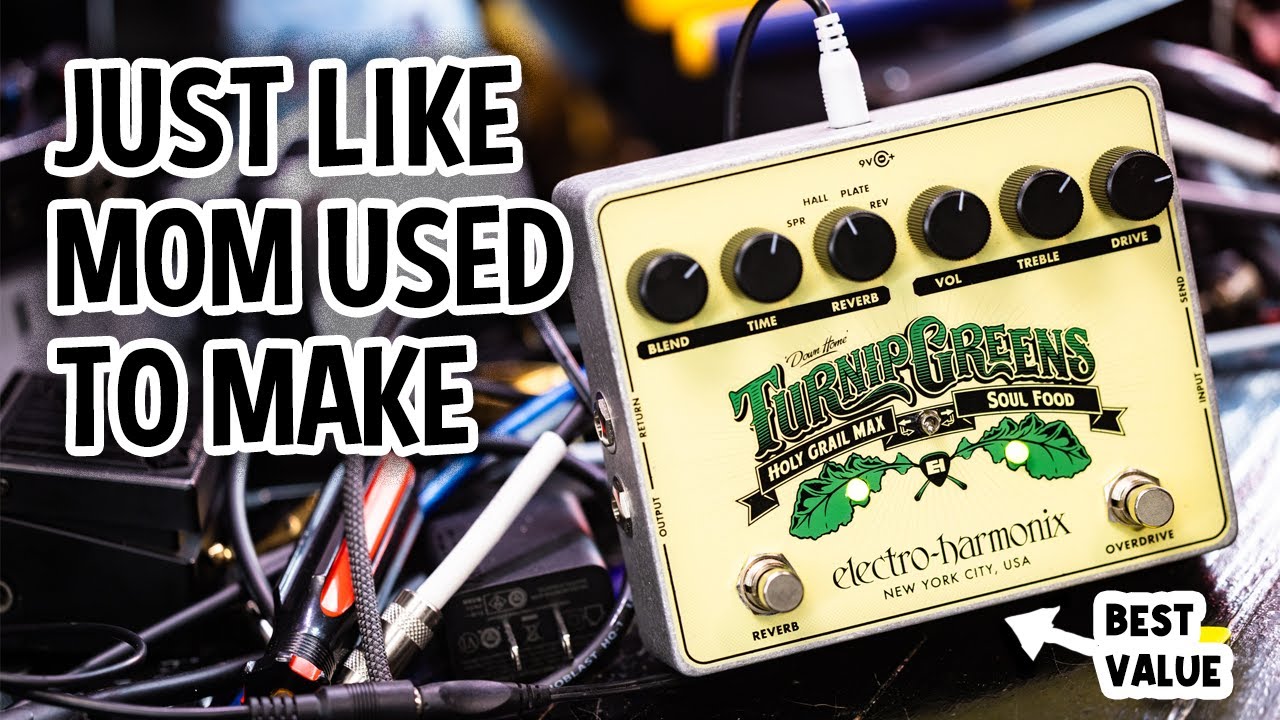 EHX Turnip Greens - Could be its own pedalboard - YouTube