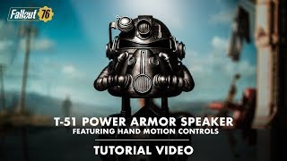 Fallout T-51 Power Armor Speaker Plays Sounds of the Wasteland