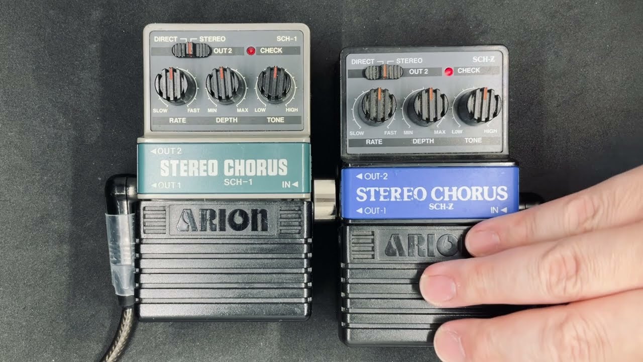 ARION - SCH-Z Stereo Chorus VS SCH-1 Stereo Chorus - YouTube