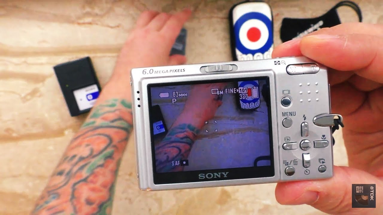 📷 Sony Cyber-Shot DSC-T9 (2005) - YouTube