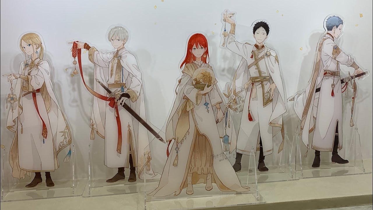 赤髪の白雪姫 原画展」Snow White with the Red Hair フォトスポット