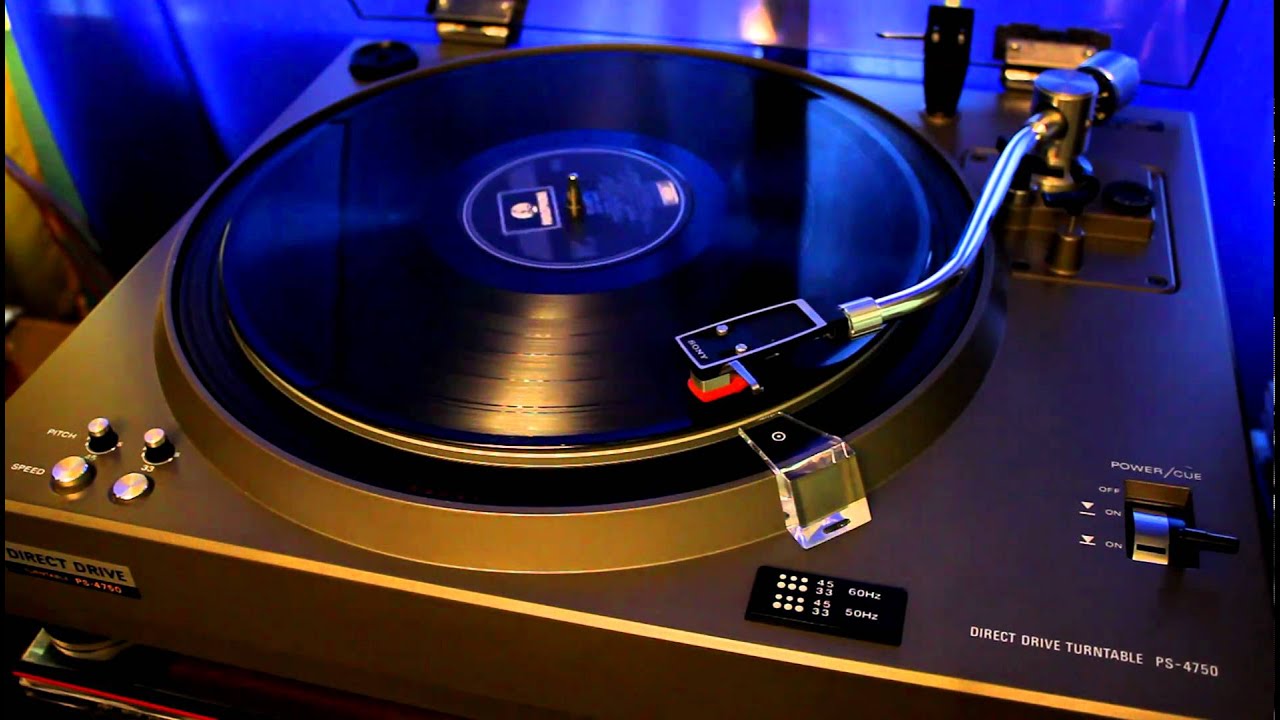 希少】ビンテージ・SONY・PS-4750／ダイレクトドライブ・ターンテーブル